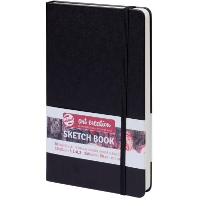 Talens Art Creation Sketchbook 13 x 21 cm Bílá 140 g – Zboží Dáma