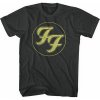 Pánské tričko s potiskem Foo Fighters tričko Gold FF Logo