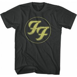 Foo Fighters tričko Gold FF Logo