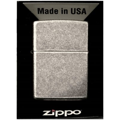 Benzínový Zippo Antique Silver Plate 60001192 – Hledejceny.cz