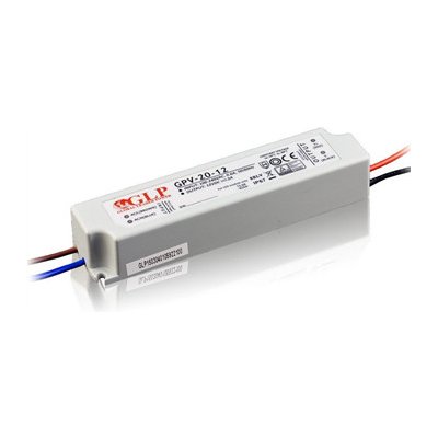 LED zdroj (trafo) 12V 18W 1,50A IP67 GLP GPV-18-12 – Zboží Mobilmania