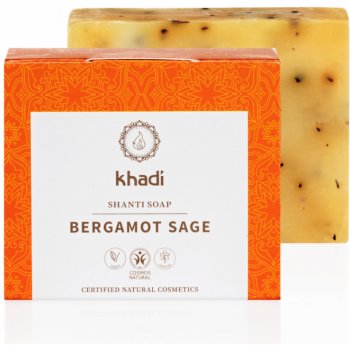 Khadi Shanti mýdlo Bergamot Šalvěj 100 g