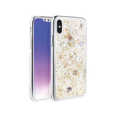 Pouzdro Uniq Hybrid Lumence Clear - Champagne Apple iPhone XS Max zlaté – Zbozi.Blesk.cz