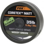Fox Edges Coretex Matt 20m 20lbs weedy-green – Sleviste.cz