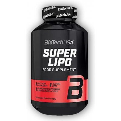 BIOTECH Super Lipo 120 kapslí