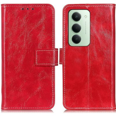 VSECHNONAMOBIL 123112 RETRO Peněženkový obal Xiaomi Redmi 15 / Redmi 15 5G červený – Zboží Živě