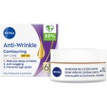 Nivea Anti-Wrinkle+Contouring denní krém 65+ 50 ml – Hledejceny.cz