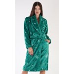 Vienetta Secret Vločky dámský župan s vločkami zelená – Zboží Dáma
