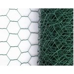 Králičí pletivo chovatelské, zelené (PVC), oko 13 mm, 100 cm výška, role 25 m – Sleviste.cz