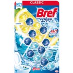 Bref Power Aktiv Juicy Lemon tuhý WC blok 3 x 50 g – Zboží Dáma