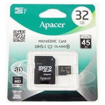 Apacer microSDHC 32 GB UHS-I U1 AP32GMCSH10U1-R