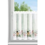 EUROFIRANY KRÁTKÁ ZÁCLONA NA PÁSCE FLOWERY 150X60 CM KVĚTY – Hledejceny.cz