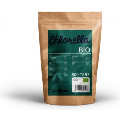 GymBeam Bio Chlorella 500 mg 500 tablet – Zboží Mobilmania