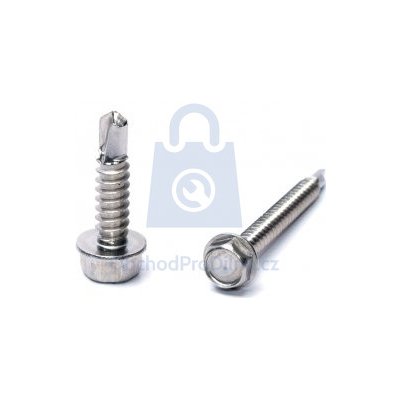 Šroub samovrtný TEX, šestihranná hlava, DIN 7504K, nerez A2 6,3 x 38 - hobby balení, balení 1 ks – Zboží Mobilmania