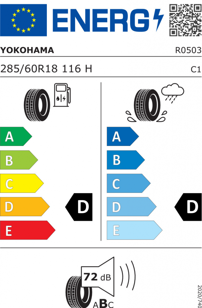 Yokohama Geolandar H/T G056 285/60 R18 116H