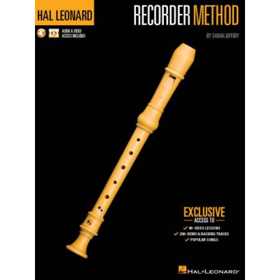 Hal Leonard Recorder Method učebnice hry na zobcovou flétnu – Zboží Dáma