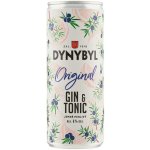Dynybyl Gin Originál a Tonic 6% 0,25 l (plech) – Zboží Dáma