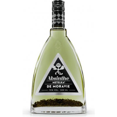 Metelka Absinthe De Moravie 70% 0,5 l (holá láhev) – Zboží Dáma