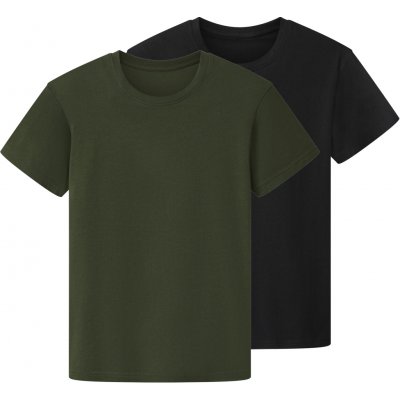 Esmara Kids chlapecké triko 2 kusy černá zelená – Zbozi.Blesk.cz