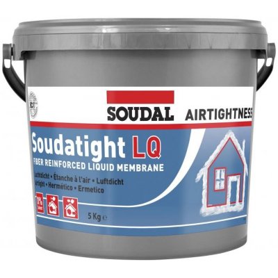 Soudal Soudatight LQ black 4,5 kg – Zboží Mobilmania