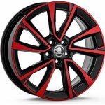 Škoda PROCYON 7x17 5x100 ET51 black red | Zboží Auto