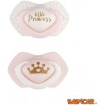 Canpol Babies symetrických silikon Little princess růžová 2 ks – Zboží Dáma