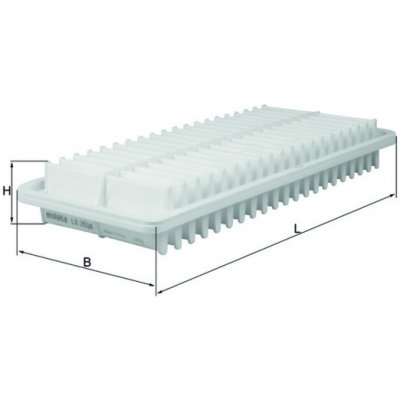 Vzduchový filtr MAHLE LX 2634 – Hledejceny.cz