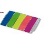 Záložky samolepící PP 12x48,5mm 5 neon barev 5x20 listů Concorde – Hledejceny.cz