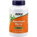 Now Foods Foods Hloh Hawthorn Berry 540 mg 100 kapslí – Hledejceny.cz
