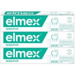 Elmex Sensitive zubná pasta 3 x 75 ml – Zbozi.Blesk.cz
