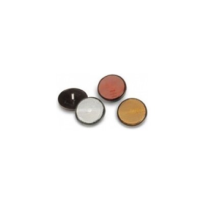 Plastová odrazka se šroubem oranžová - 60 mm – Zboží Mobilmania