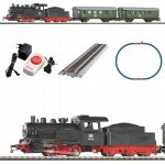 Piko 57112 Startovací sada Osobní vlak s parní lokomotivou BR 98 s tendrem DB III – Sleviste.cz