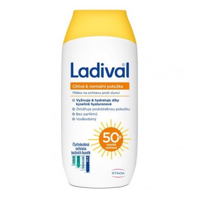 Ladival mléko citlivá kůže SPF30 200 ml – Zboží Dáma