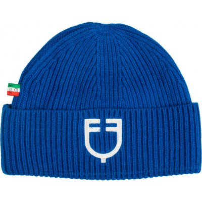 Equestro Pletená čepice X Fise Equestro unisex azzurro savoia – Hledejceny.cz