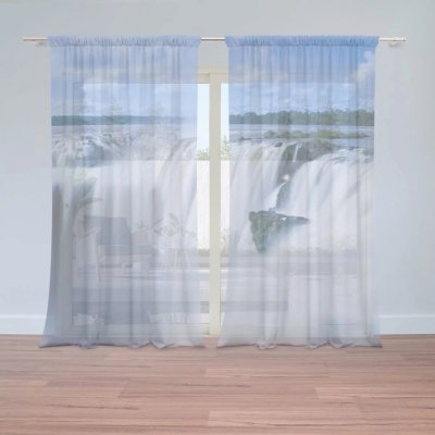 Záclony Vodopád 3: 2 ks - 150x250 cm - Sablio – Hledejceny.cz