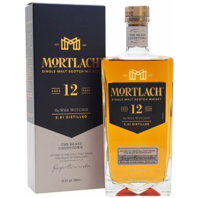 Mortlach 12y 43,4% 0,7 l (karton) – Hledejceny.cz