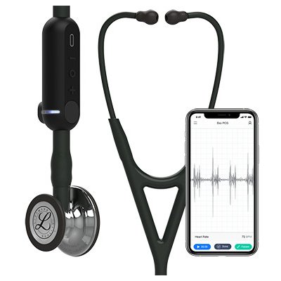 Solventum (3M) Stetoskop Littmann CORE Digital - černý + zrcadlový snímač – Hledejceny.cz
