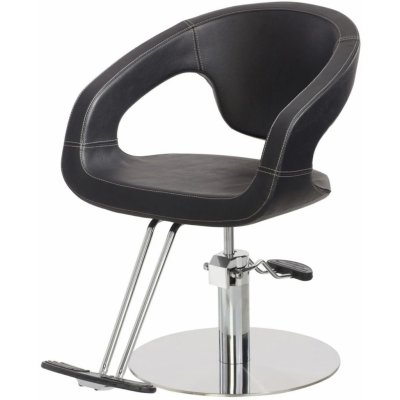 SilverFox kadeřnické křeslo YL332 černé – Zboží Dáma