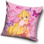 Carobotex Polštář WINX STELLA RŮŽOVÁ 40x40 – Zboží Mobilmania