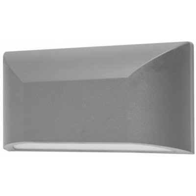 ACA Lighting LED přisazené svítidlo SLIM 6W/230V/3000K/350Lm/110°/IP65/IK08, šedé – Hledejceny.cz