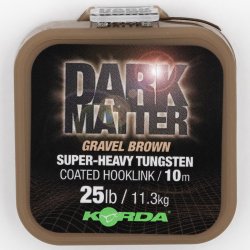 Korda šňůra Dark Matter Tungsten Coated Braid Green 10m 25lb