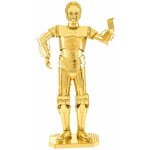 Metal Earth 3D puzzle Star Wars: C-3PO (zlatý) 56 ks – Zbozi.Blesk.cz