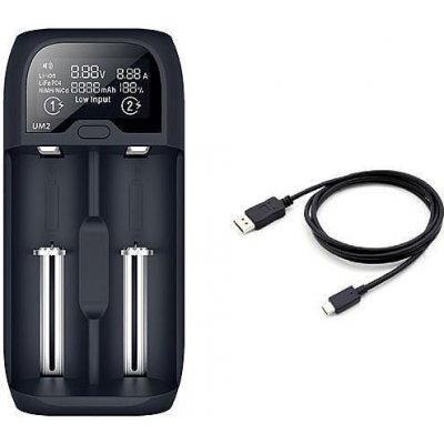 Elektrosortiment Nabíječka baterií s LCD displejem Li-Ion AA AAA – Zboží Živě