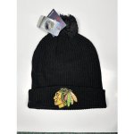 Fanatics pánská Zimní čepice Chicago Blackhawks Core beanie Cuff Pom Knit – Hledejceny.cz
