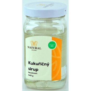 Natural Jihlava KUKUŘIČNÝ SIRUP 540 g