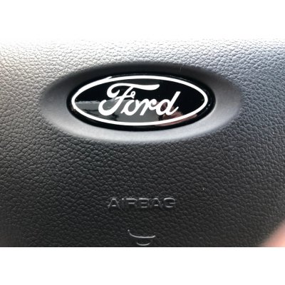 FORD logo do volantu znak 57x22mm / 58x22 - černá