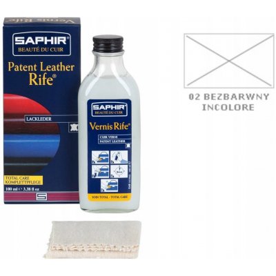 Saphir renovátor na lakovanou kůži lahvička 100 ml – Zbozi.Blesk.cz