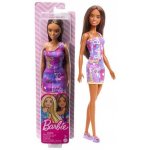 Barbie Purple Dress With Flowers Dark Skin Doll Doll With Purple Dress – Zboží Dáma