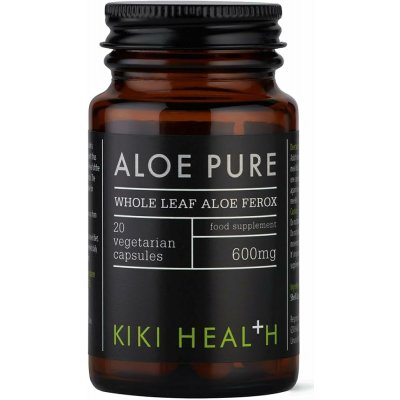 Kiki Health Aloe Pure 600 mg 20 rostlinných kapslí – Hledejceny.cz