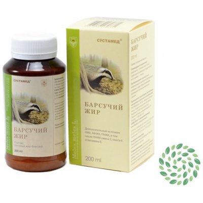 Sustamed Jezevčí tuk 100% čistý 200 ml – Zboží Dáma